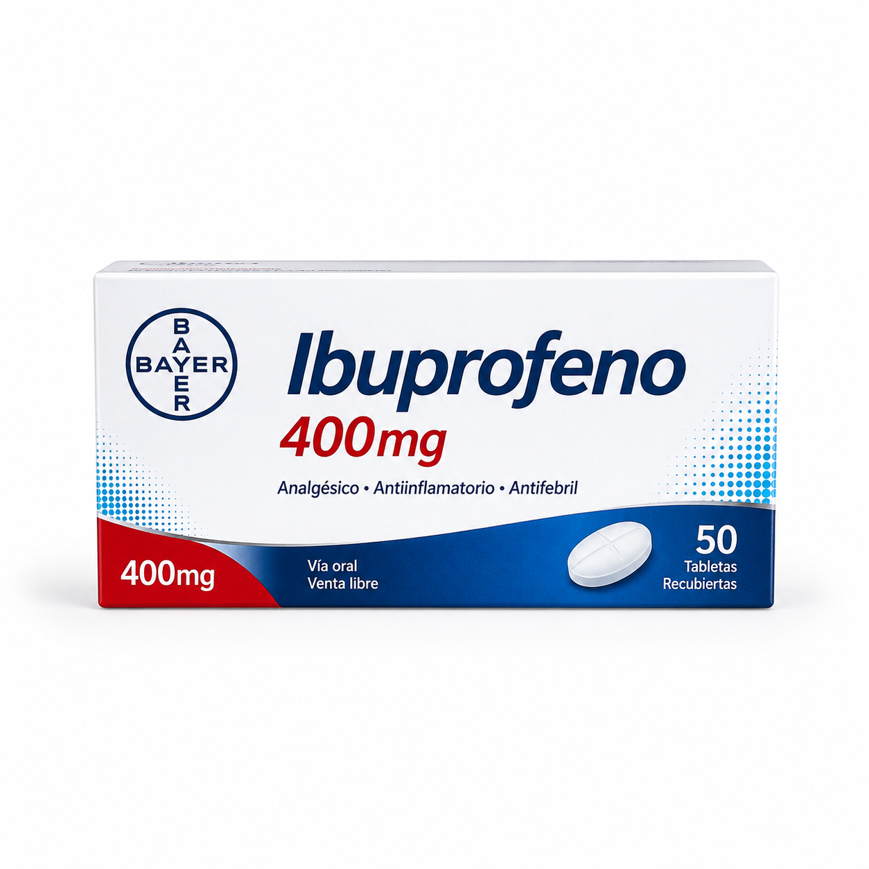 Ibuprofeno 400mg x 50